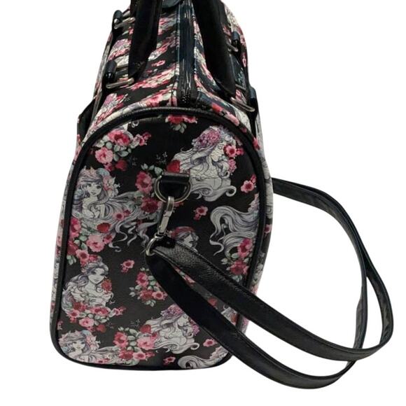 Loungefly Disney Princess Tattoo Sketch Snow White Ariel Aurora Belle Purse - Picture 10 of 11